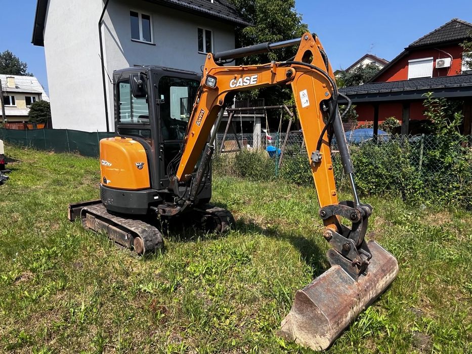 Case CX26 - C  Minikoparka CASE CX26C 2019 rok Pierwszy właściciel od nowości