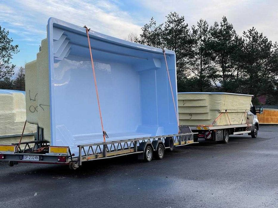 SP Lord 6,50 x 3,70 basen poliestrowy Superpools ogrodowy do wkopania