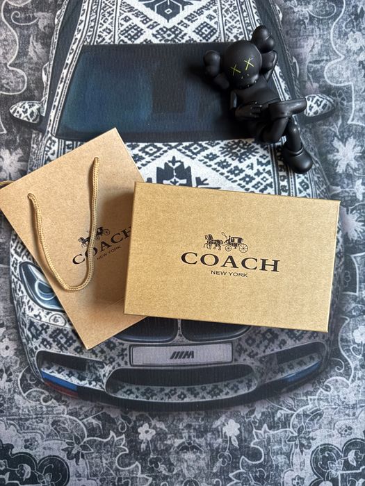 НОВИЙ‼️ Подарунковий набір Coach | Гаманець Coach | Ремінь Coach