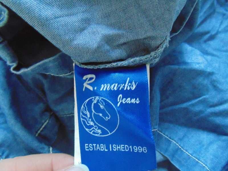 R.Marks nowy kombinezon damski jednoczęściowy jeans XL