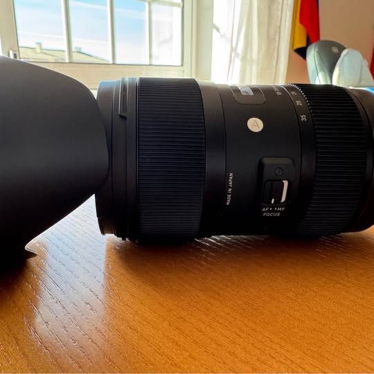 Sigma 18-35 mm f/1,8 DC HSM - Objetiva para Canon (distância focal 18-35 mm, abertura f/1,8-16
