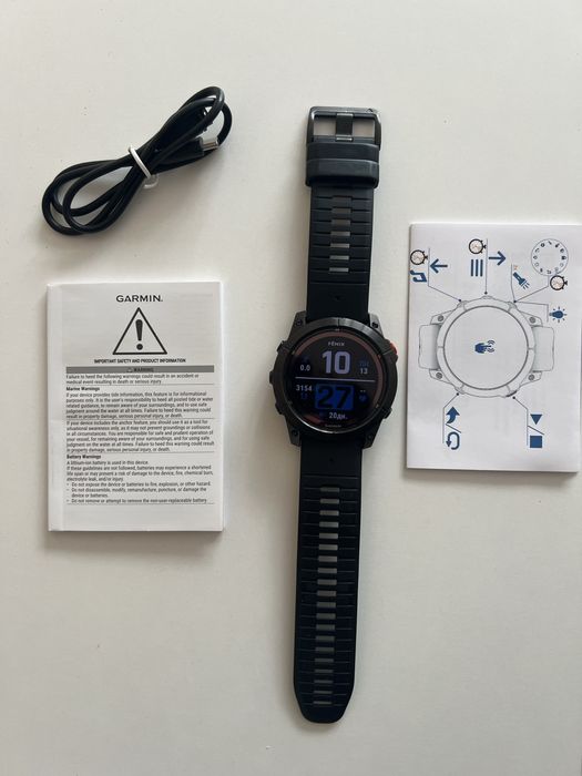 Garmin Fenix 7X Pro Solar Slate Gray