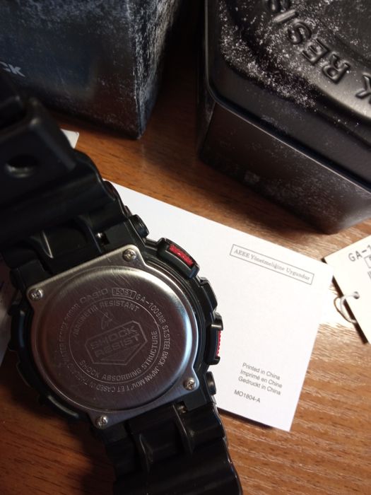 Оригинальные Casio G-shock ga-100BNR