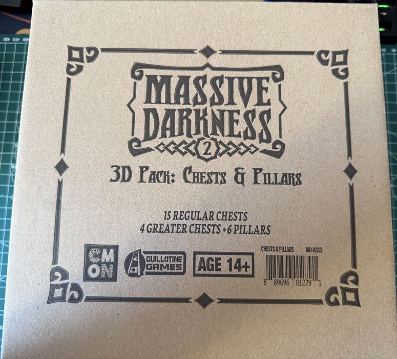 Massive Darkness 2 Kickstarter Exclusive Expansion 3D Pack