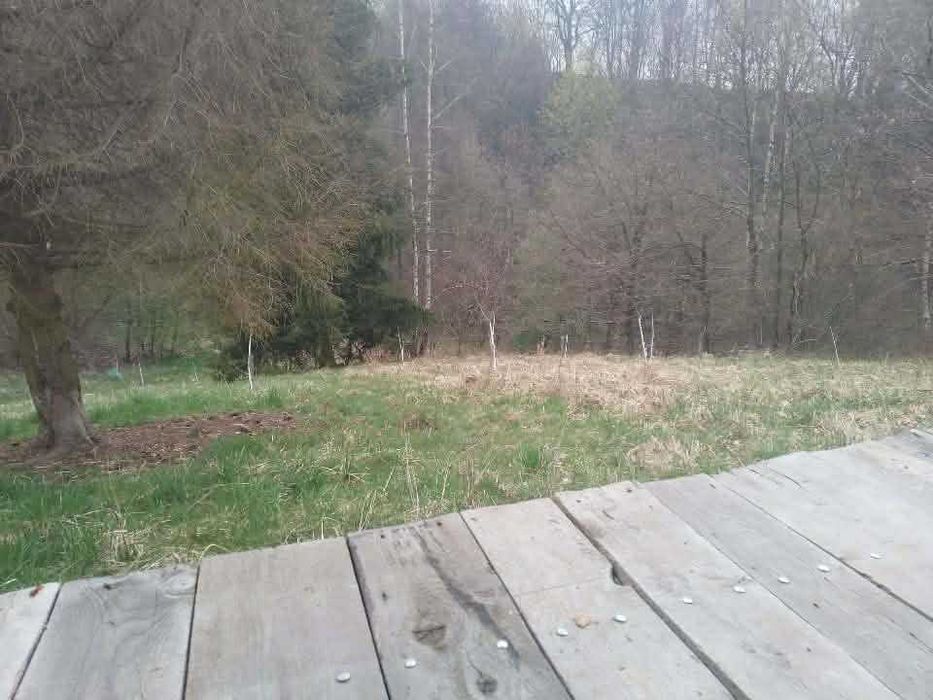 Działka rekreacyjna służąca jako miejsce ucieczkowe Rybna