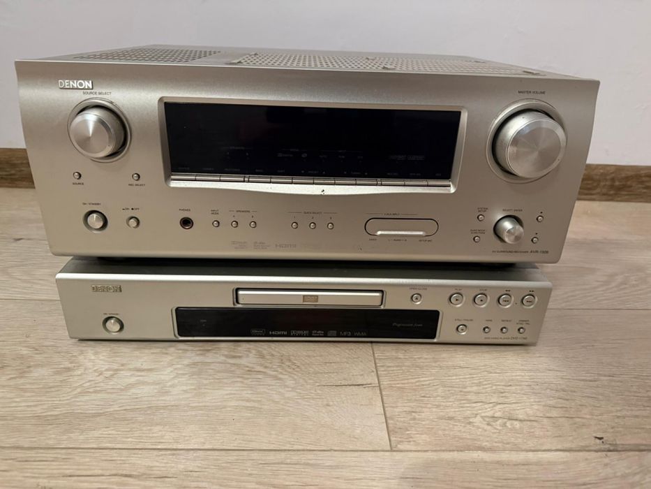 Denon AVR 1509 + zestaw głośników