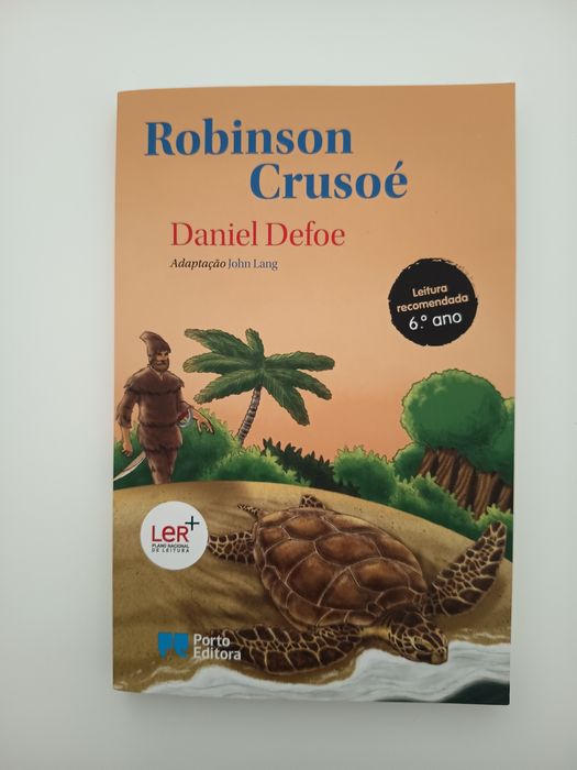 Livro "Robinson Crusoé"