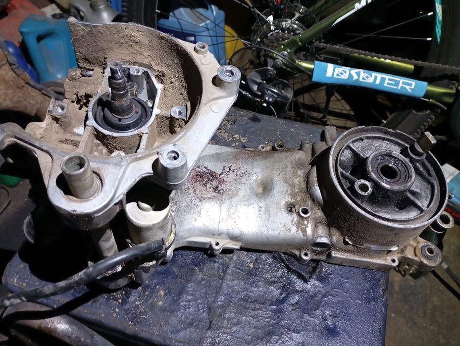 Двигун скутера Кануні