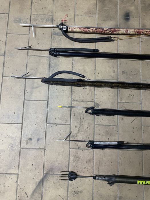 Arpoes aço inox para pesca submarina