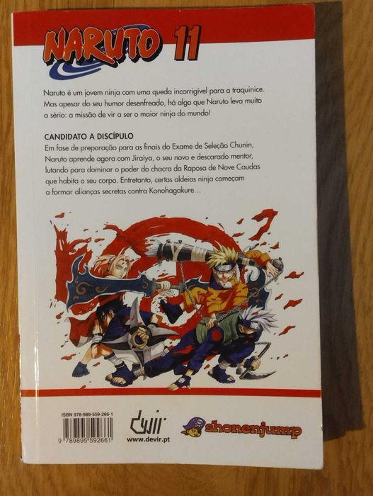 Naruto N.º 11, Masashi Kishimoto - Livro