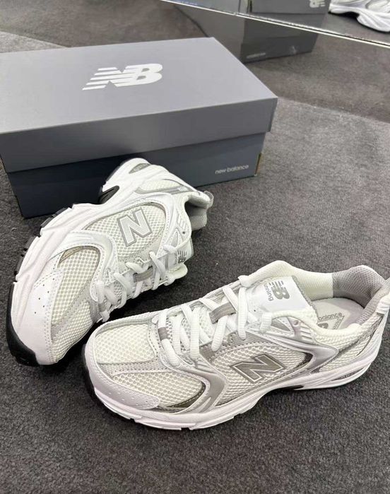 New Balance 530 White Silver Metallic R.38