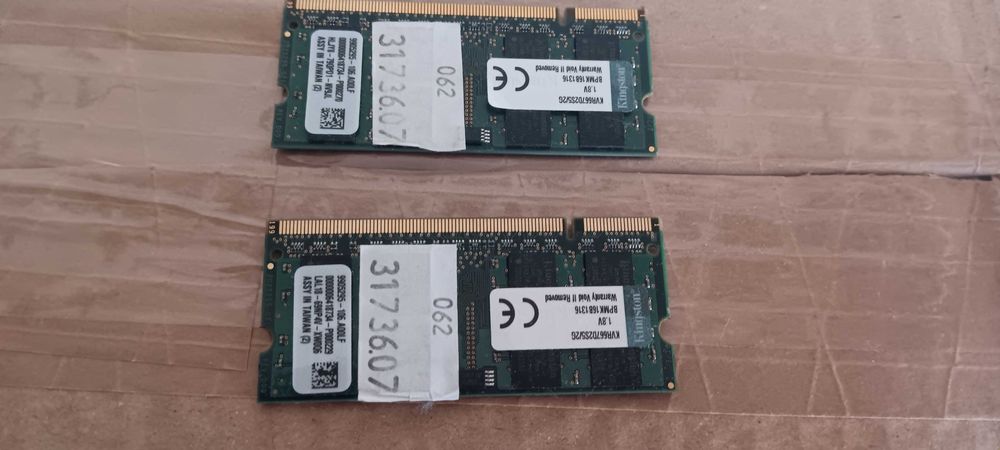 Memórias para portáteis e para PC’s