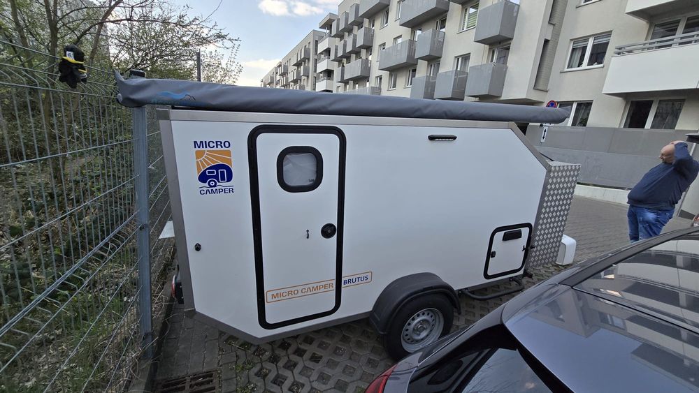 Micro przyczepa wyprawowa Brutus