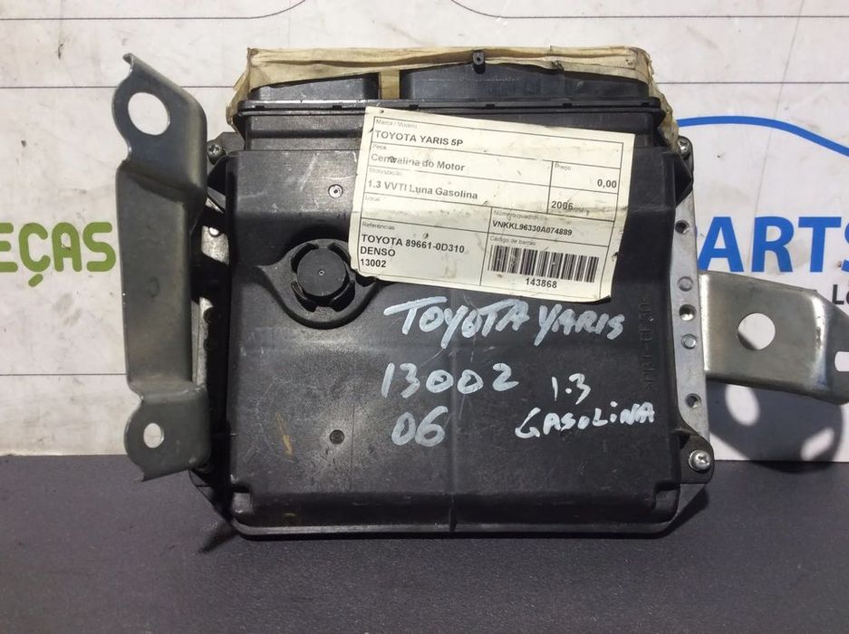 Centralina Motor Toyota Yaris 1.3 vvti  89661-0D310
