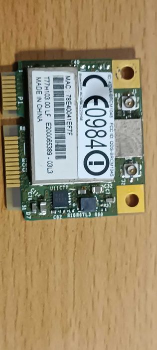 Placa de rede sem fio Broadcom