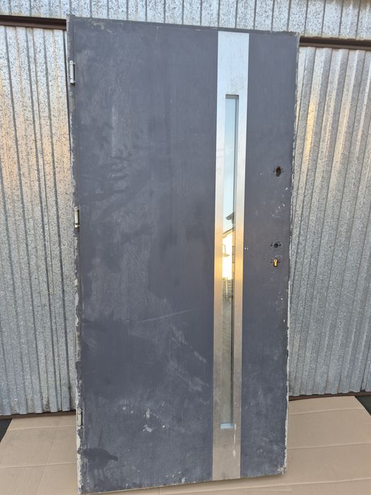 Drzwi zewnętrzne metalowe 100 lewe