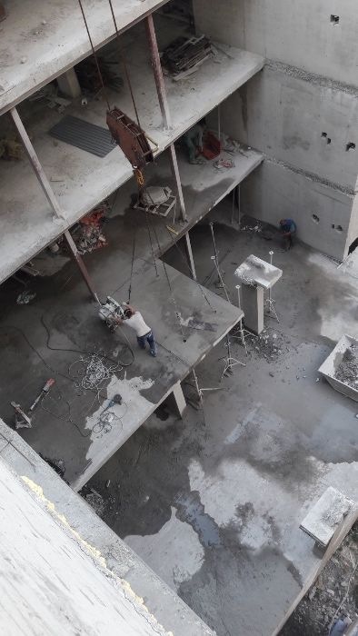 Демонтажные работы. Алмазная резка бетона. Сверление отверстий. Штробы