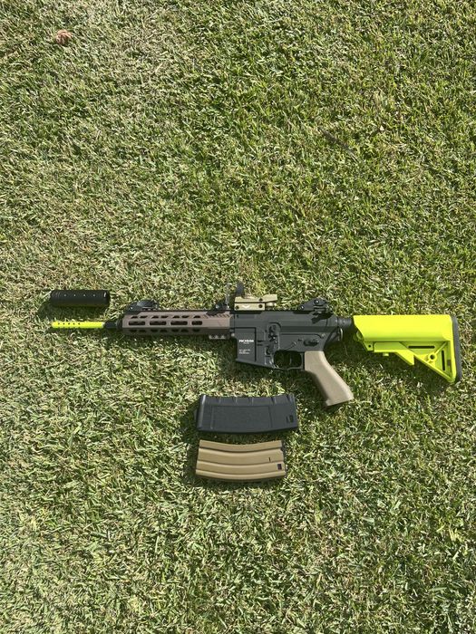 Rossi Sentinel AEG Airsoft – Upgrades + Acessórios