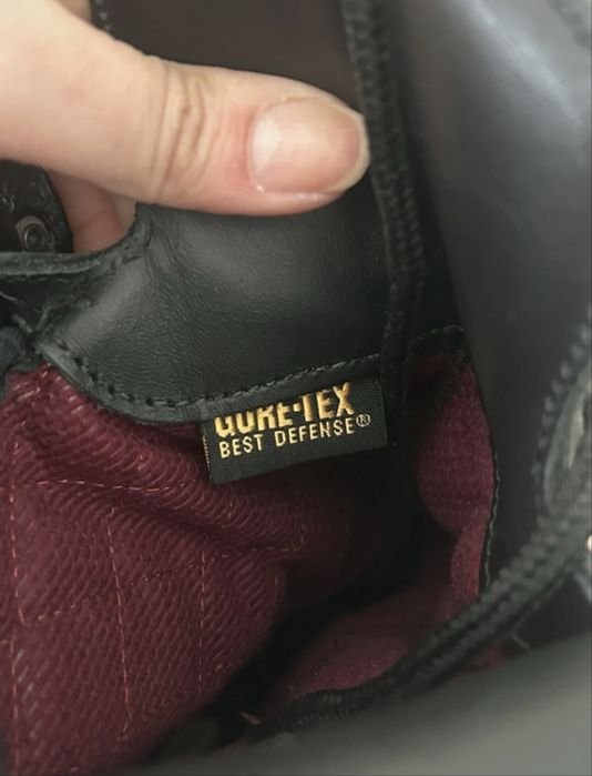 botas gore tex pretas