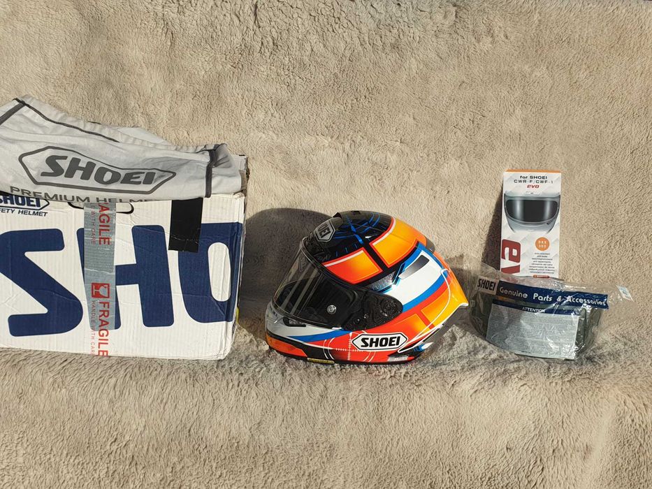 Shoei Xspirit 3  rozm. XS  Kask motocyklowy x-spirit 3 , dwie szybki