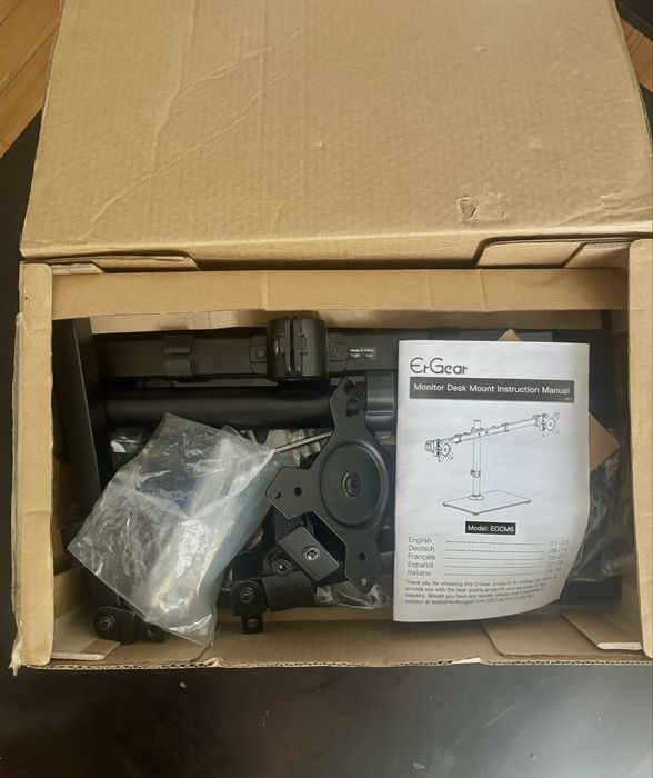 Suporte ErGear para 2 Monitores – 13” a 32”