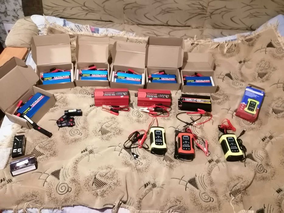 ИНВЕРТОРЫ- 12В. Чистая Синусоида. В наличии!!!