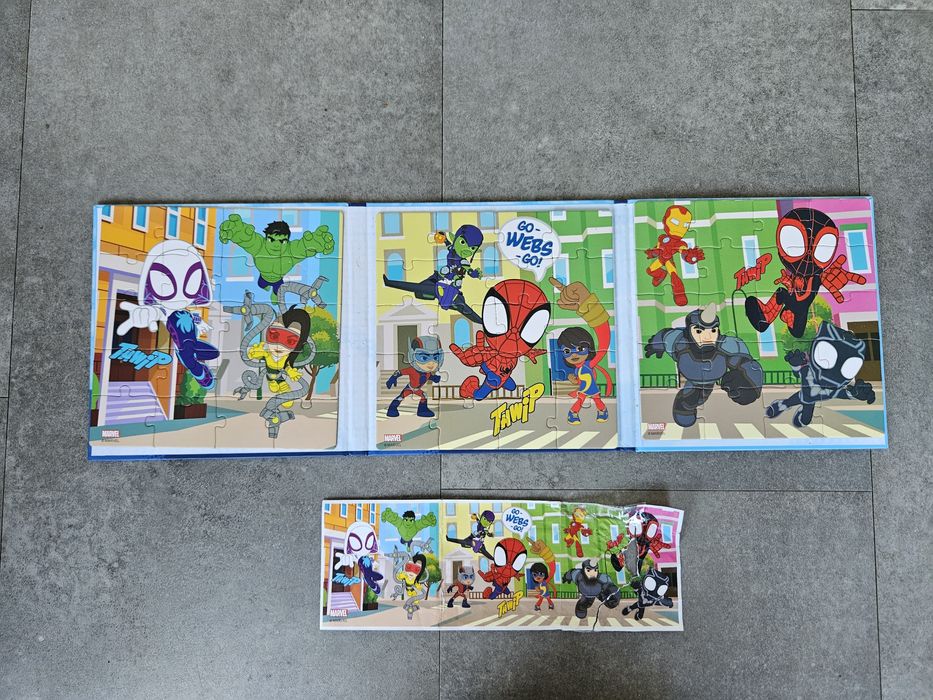 Puzzle dla 3 latka - 7 sztuk