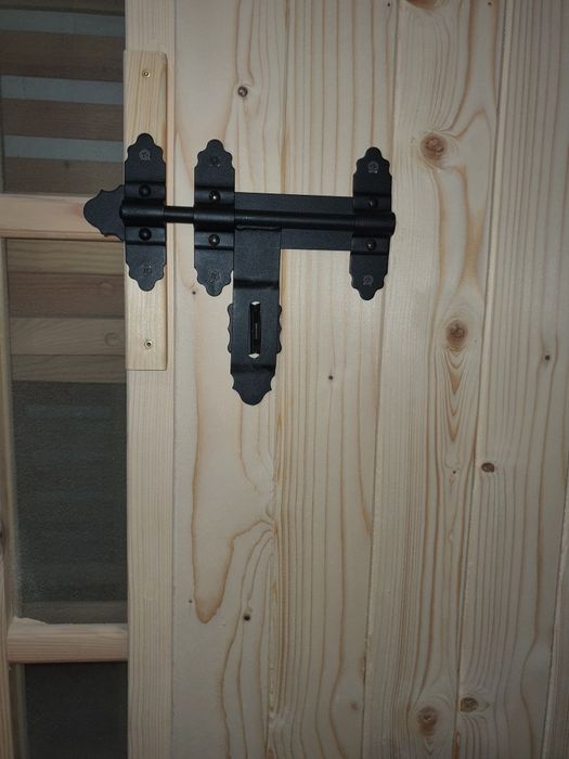 Drzwi drewniane do piwniczki 90 x 200