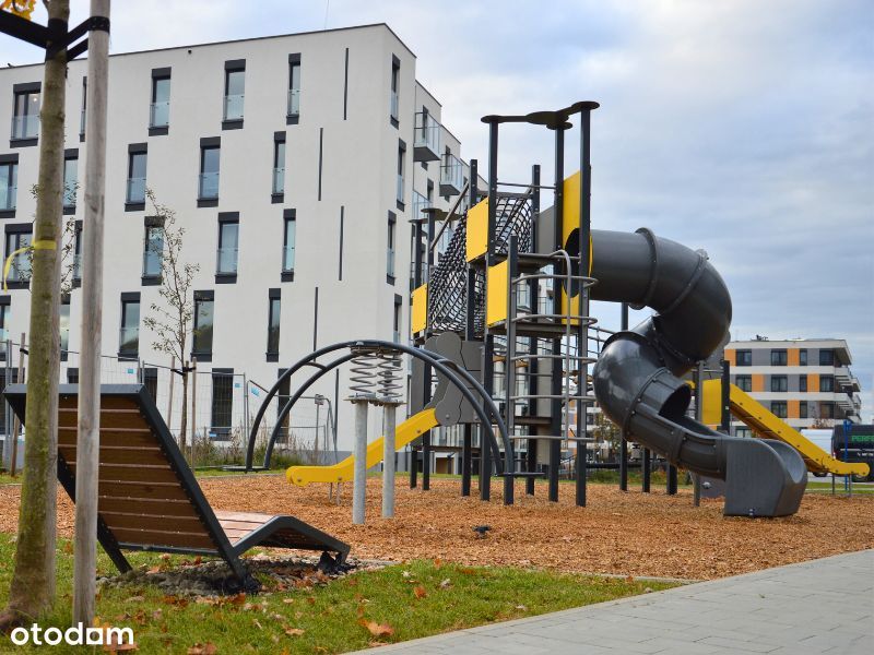 MIeszkanie 43 m2 na zachód | Ogródek prawie 30 m2 | tramwaj 3 minuty