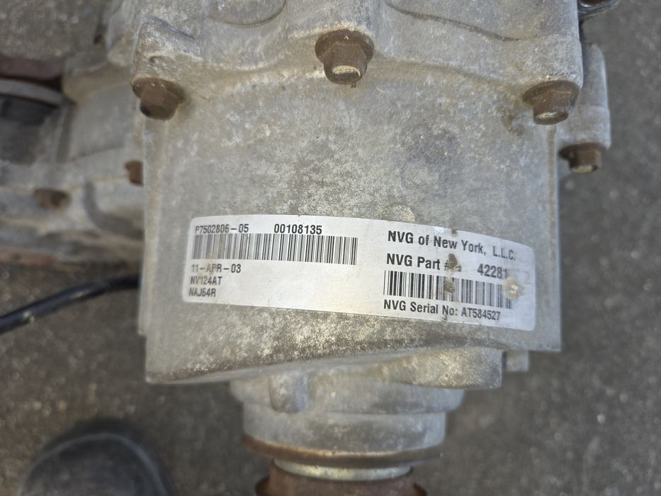 Caixa transferência E46 e53 NV124 NV124AT