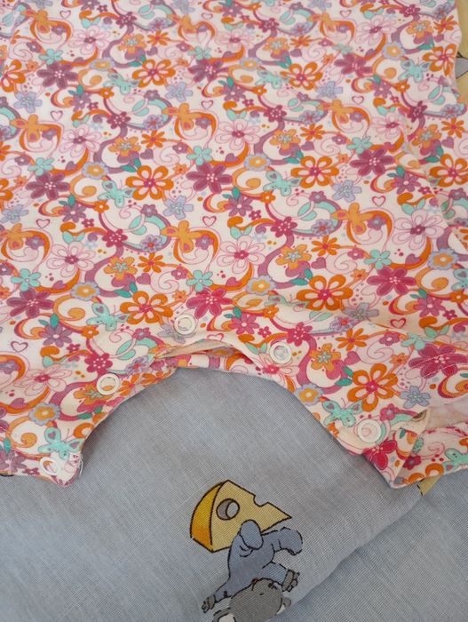 Pajacyk  body dla dziewczynki