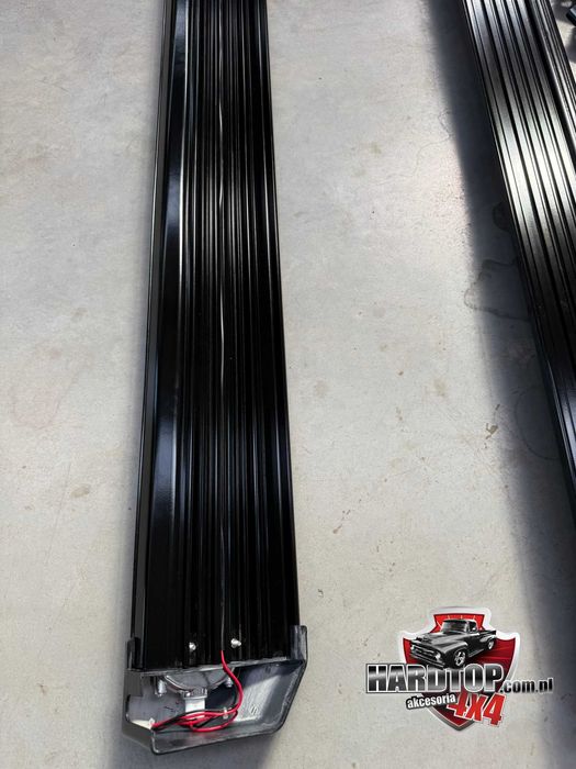 Progi Boczne Stopnie Aluminiowe z LED Ford Ranger 2011+