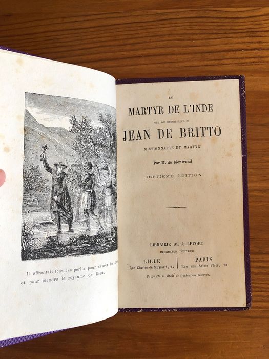 O mártir da Índia S. João de Brito