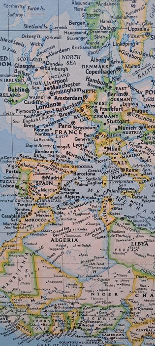 Mapas Mundi Vintage