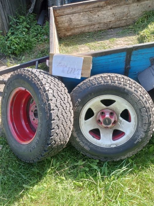 Колеса, шини, диски