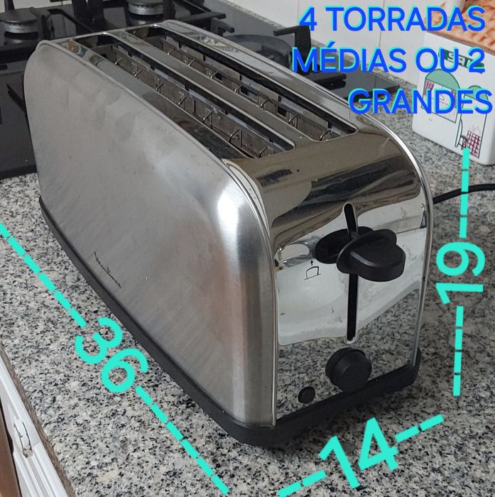 TORRADEIRA MOULINEX IMPECÁVEL.Casa,Trabalho,Cozinha, Sala,Campismo.