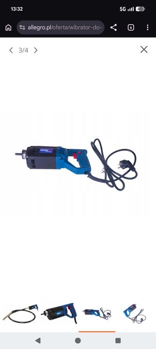 wibrator do betonu