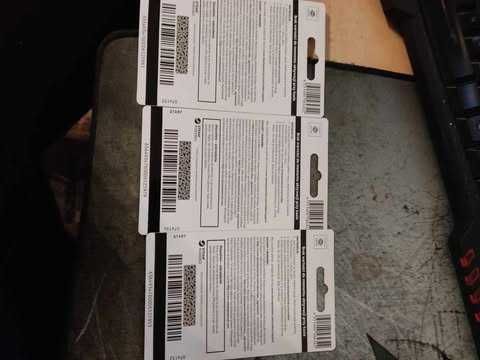 3 x Steam Gift Cards