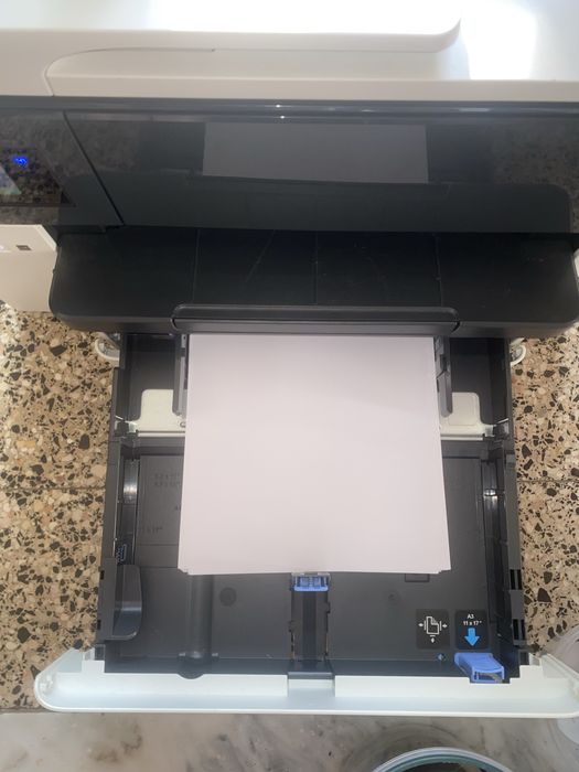 Impressora Multifunções A3 e A4 HP OfficeJet Pro 7740 (Como Nova + Tinteiros Cheios)