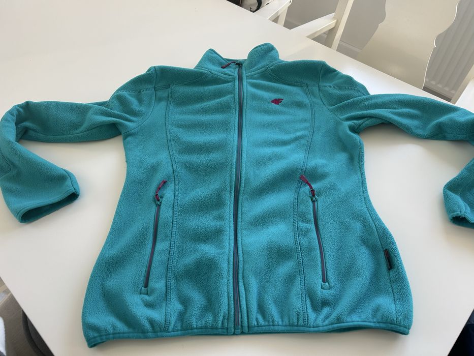 Bluza turkusowa polar 4F 40