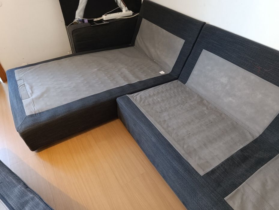 Sofá com chaise longue  Kivik Ikea