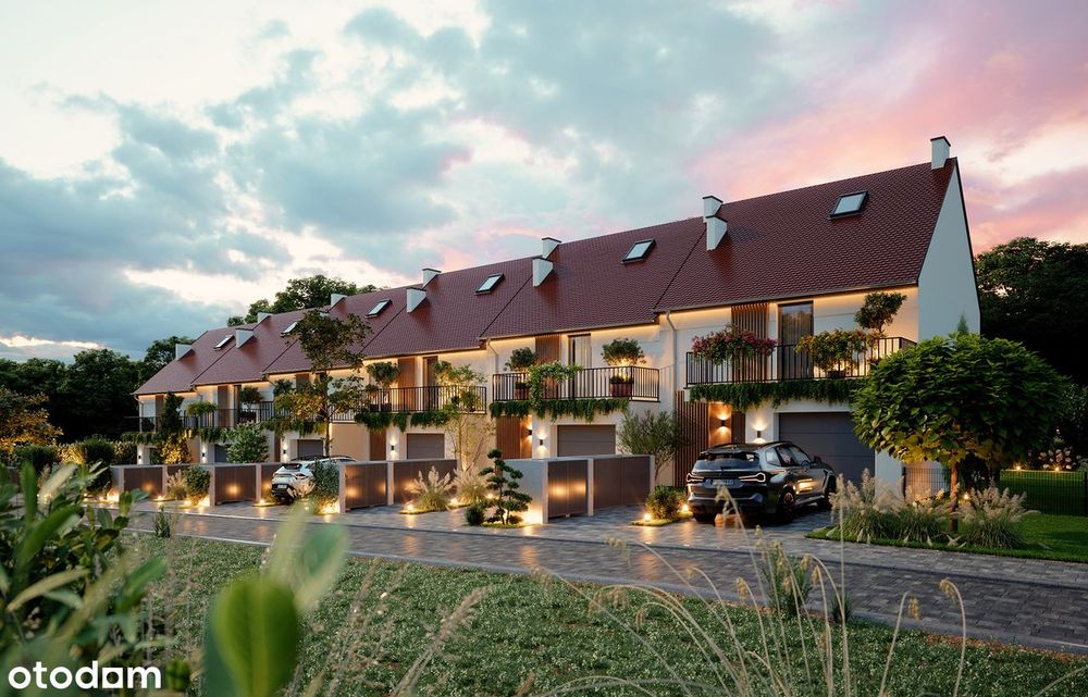 Skrajny segment | 119,67 m² | Ogród 188 m² | Garaż | Panorama Kłodzka