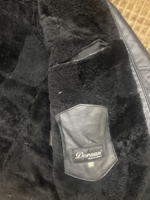 Мужская дубленка короткая натуралка