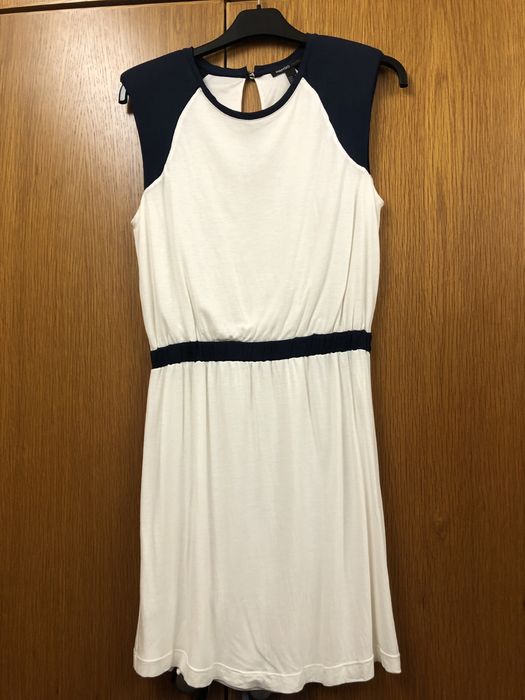 Vestido branco mango