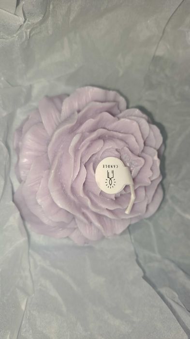 Vela perfumada Flor de Penoia. Nova