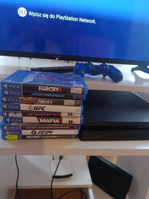 Sprzedam PS4 z 9grami