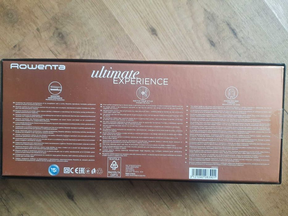 Placa alisadora Rowenta Ultimate Experience