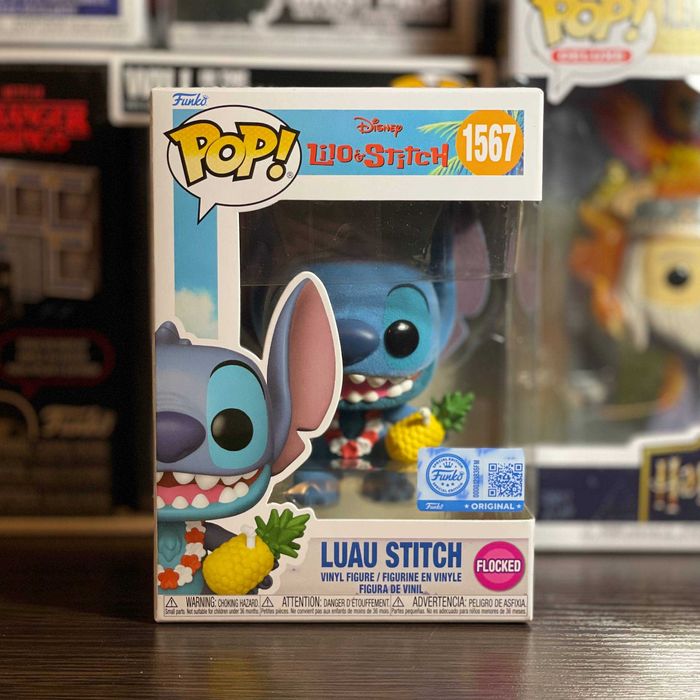 Фігурка Funko Pop Luau Stitch Flocked Стіч Lilo & Stitch Ексклюзив