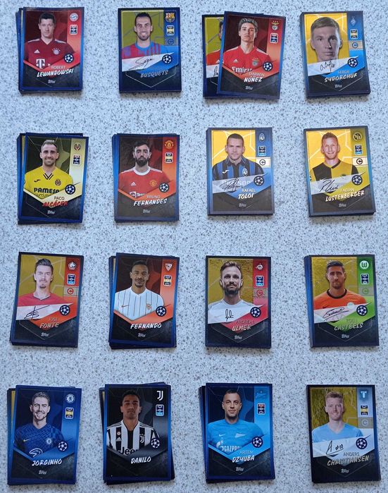 Champions League 2021 /22  Coleção completa