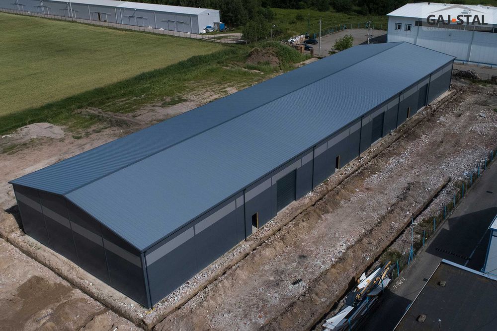 Hala magazynowa ocieplana 1560m2 20x78x6